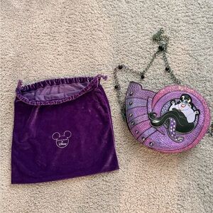 Disney Ursula makeup brush Bag